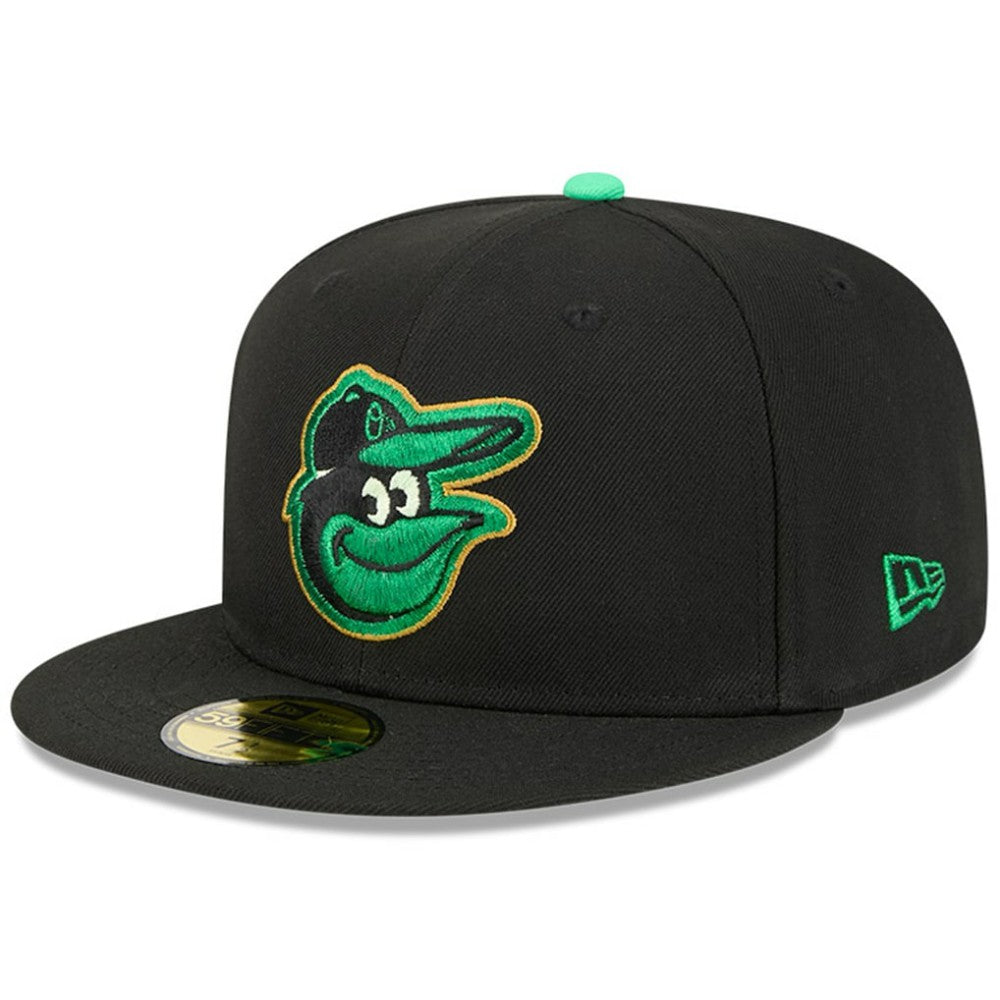 Baltimore Orioles 2026 St. Patrick's Day 59FIFTY Fitted Hat Black | New Era
