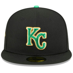 Kansas City Royals 2026 St. Patrick's Day 59FIFTY Fitted Hat Black | New Era