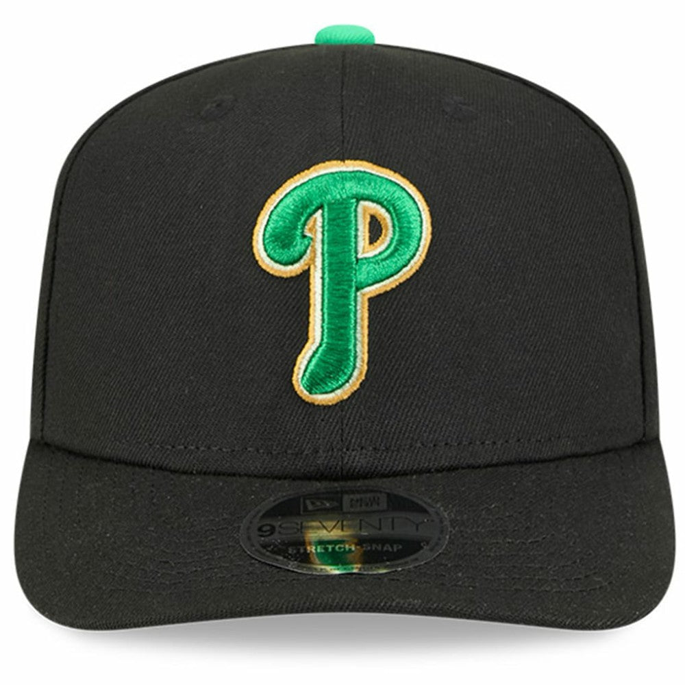Philadelphia Phillies 2026 St. Patrick's Day 9SEVENTY Adjustable Hat Black | New Era