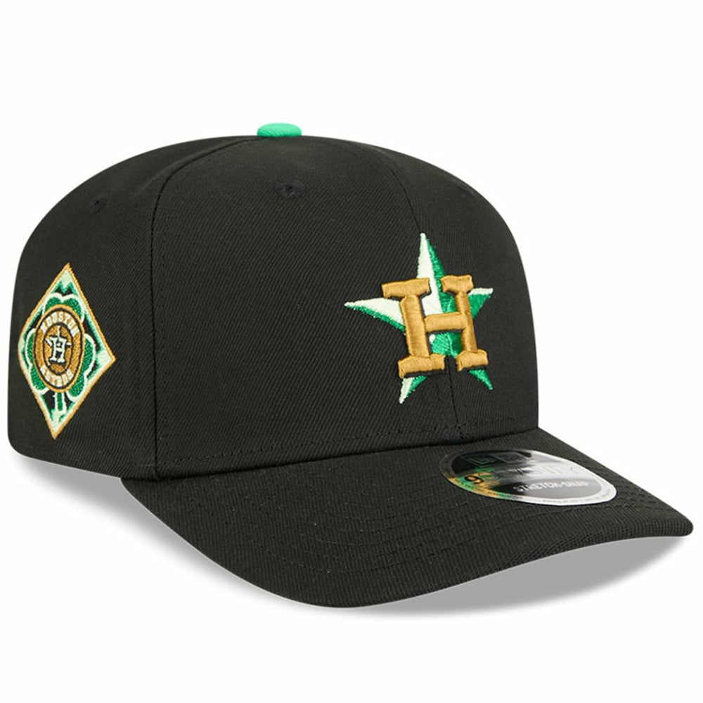 Houston Astros 2026 St. Patrick's Day 9SEVENTY Adjustable Hat Black | New Era