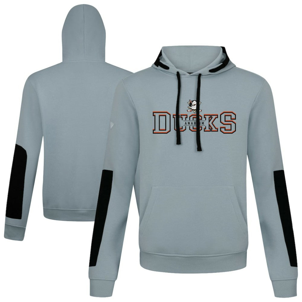Anaheim Ducks Levelwear Bombay Journey Pullover Hoodie Gray