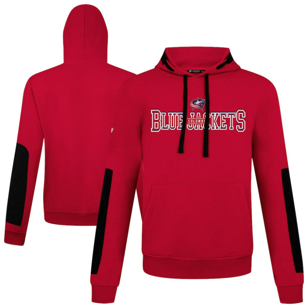 Columbus Blue Jackets Levelwear Bombay Journey Pullover Hoodie Red