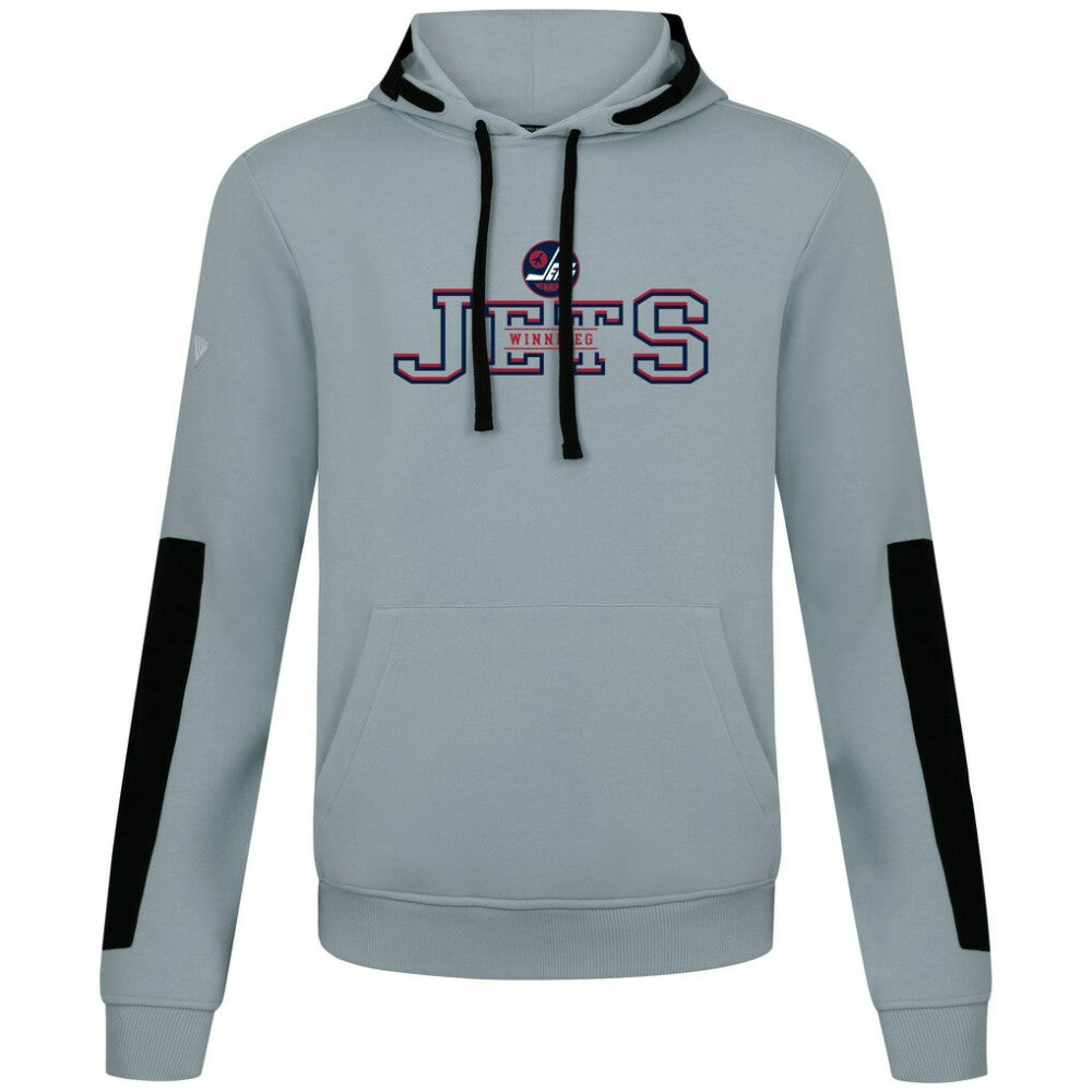 Winnipeg Jets Levelwear Bombay Journey Pullover Hoodie Gray