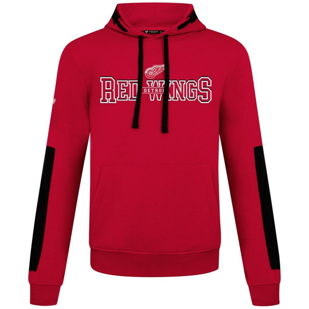 Detroit Red Wings Levelwear Bombay Journey Pullover Hoodie Red