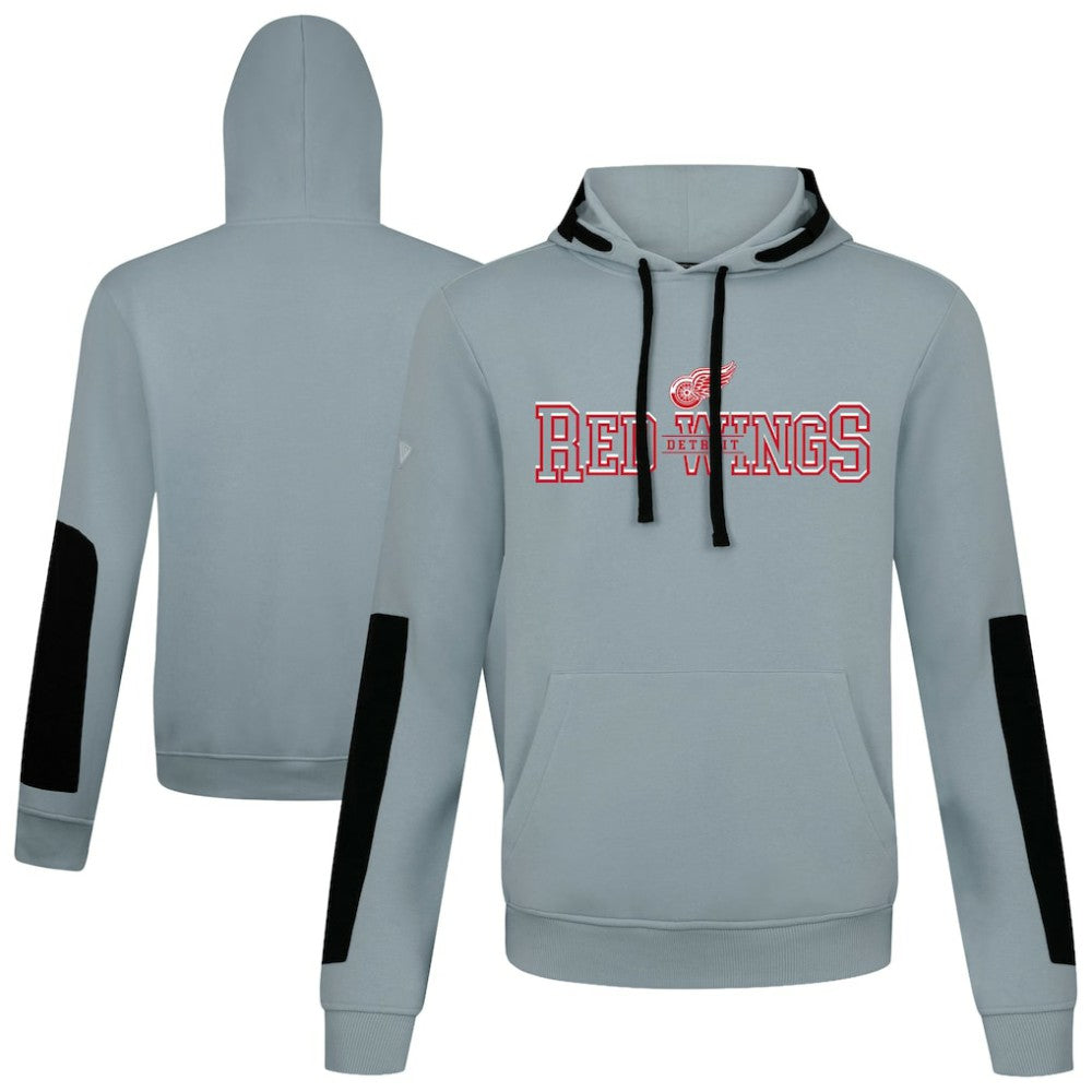 Detroit Red Wings Levelwear Bombay Journey Pullover Hoodie Gray