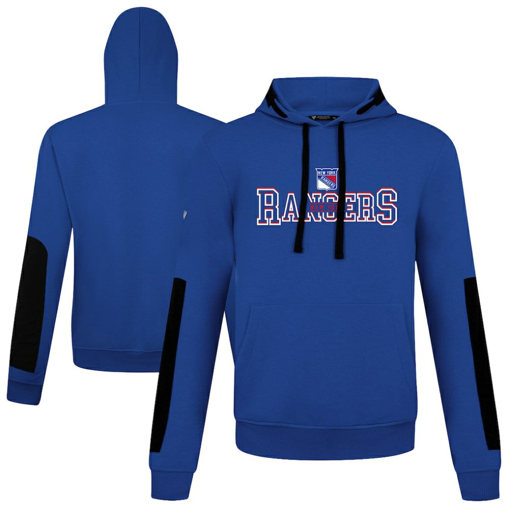 New York Rangers Levelwear Bombay Journey Pullover Hoodie Blue