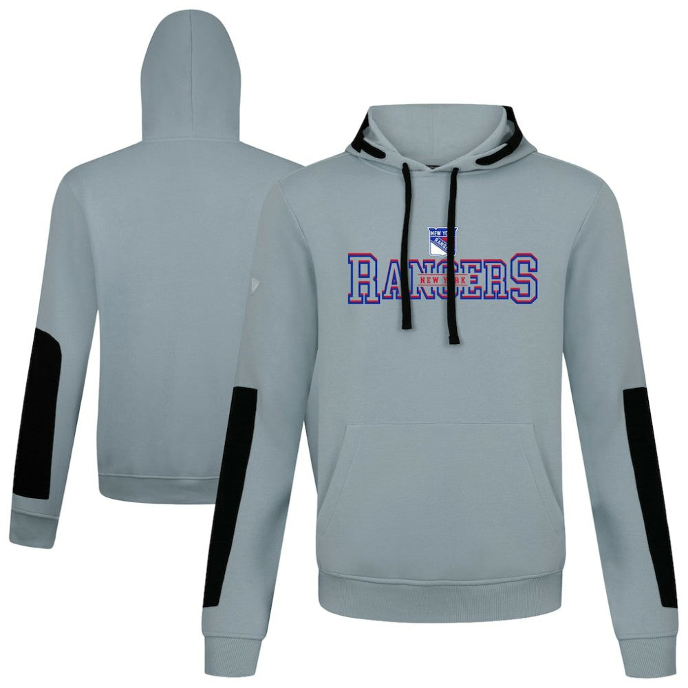 New York Rangers Levelwear Bombay Journey Pullover Hoodie Gray