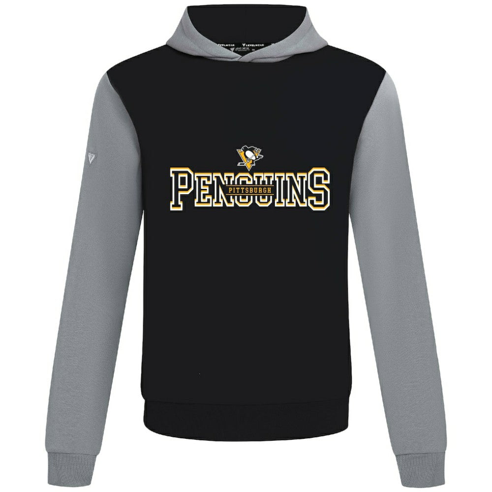 Pittsburgh Penguins Levelwear Ultimate Journey Pullover Hoodie Black/Gray