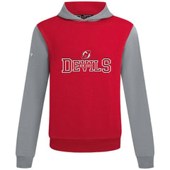 New Jersey Devils Levelwear Ultimate Journey Pullover Hoodie Red/Gray