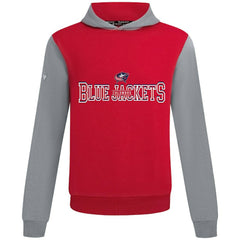 Columbus Blue Jackets Levelwear Ultimate Journey Pullover Hoodie Red/Gray