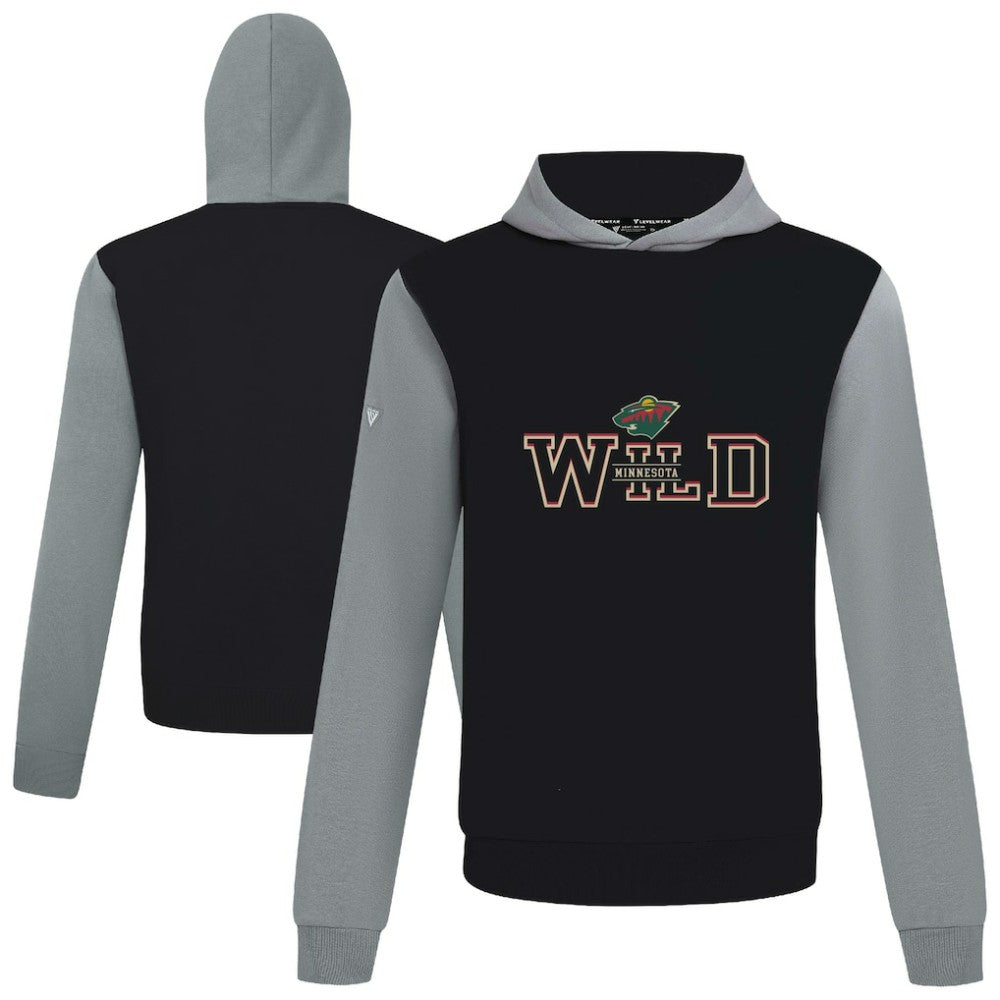 Minnesota Wild Levelwear Ultimate Journey Pullover Hoodie Black/Gray