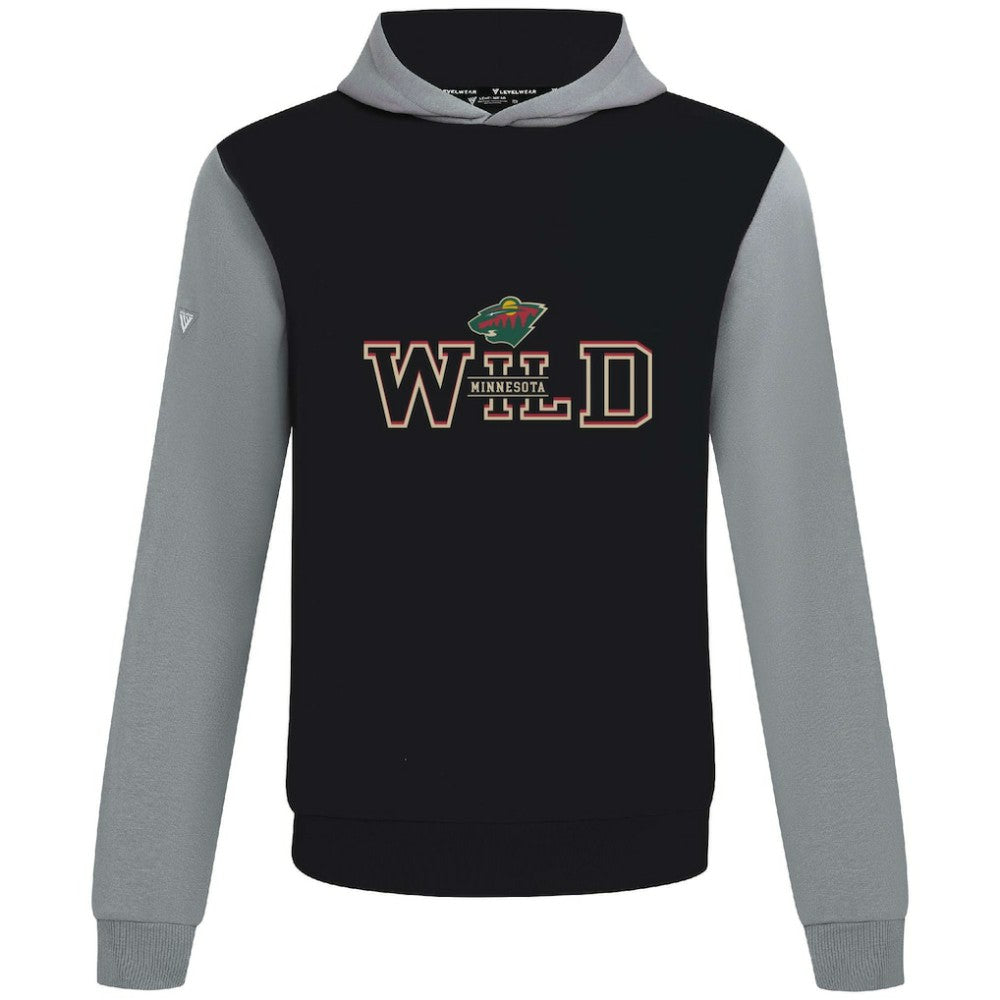 Minnesota Wild Levelwear Ultimate Journey Pullover Hoodie Black/Gray