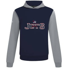 Winnipeg Jets Levelwear Ultimate Journey Pullover Hoodie Navy/Gray