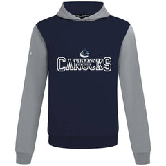 Vancouver Canucks Levelwear Ultimate Journey Pullover Hoodie Navy/Gray