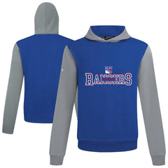 New York Rangers Levelwear Ultimate Journey Pullover Hoodie Blue/Gray