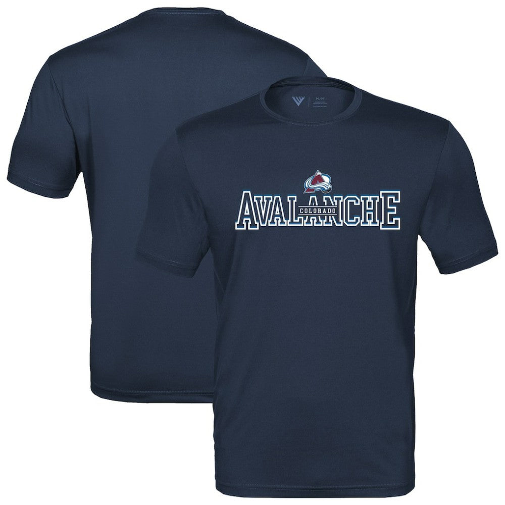 Colorado Avalanche Levelwear Anthem Journey Performance T-Shirt Navy