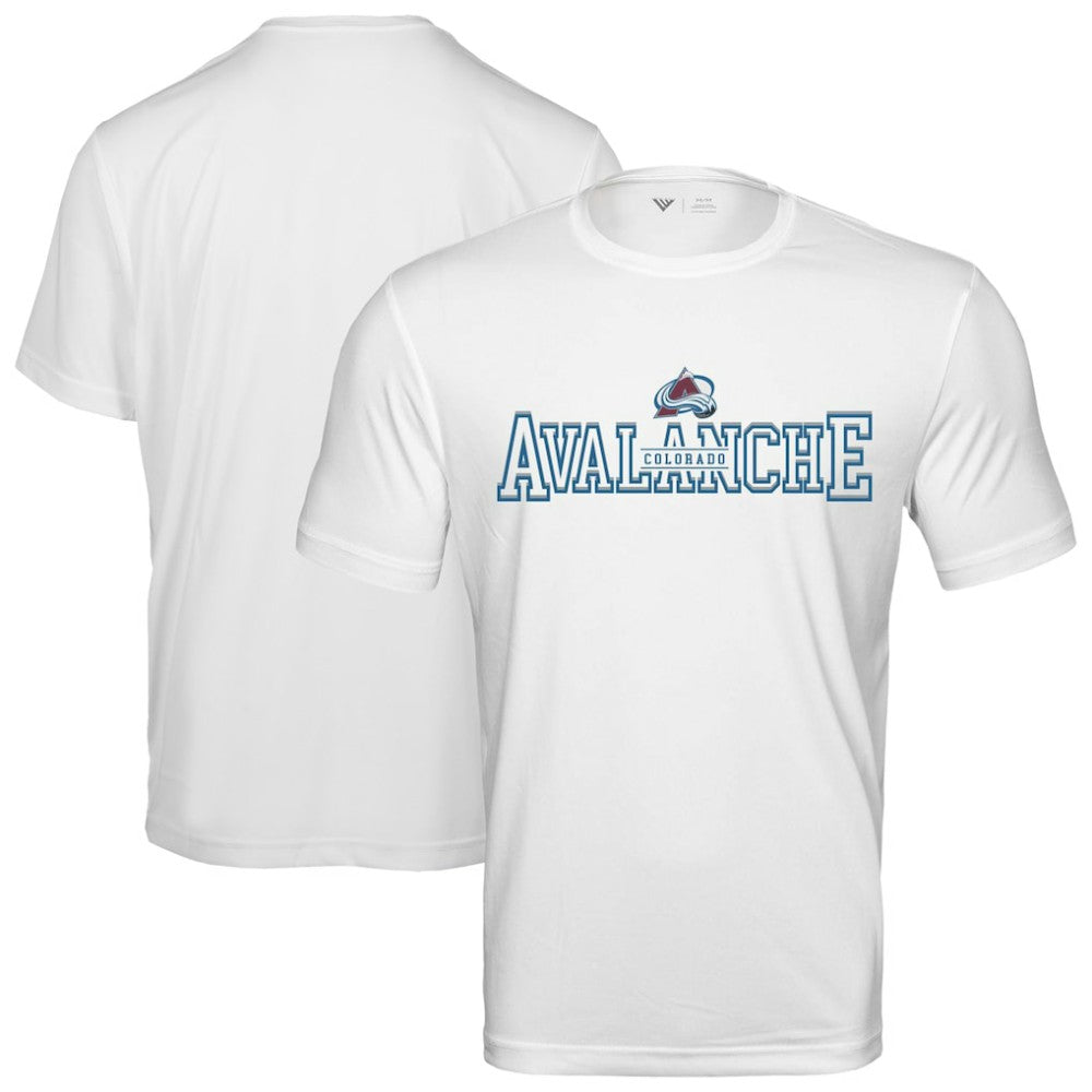 Colorado Avalanche Levelwear Anthem Journey Performance T-Shirt White