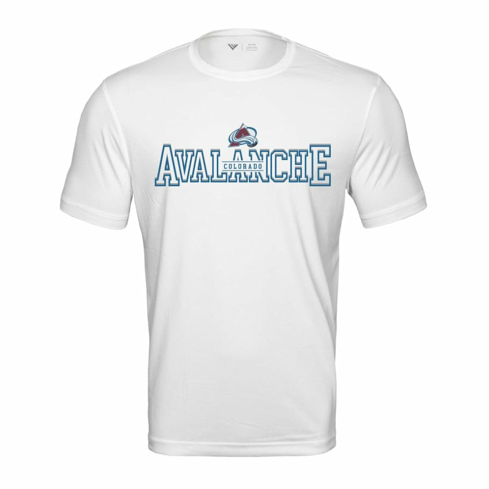 Colorado Avalanche Levelwear Anthem Journey Performance T-Shirt White