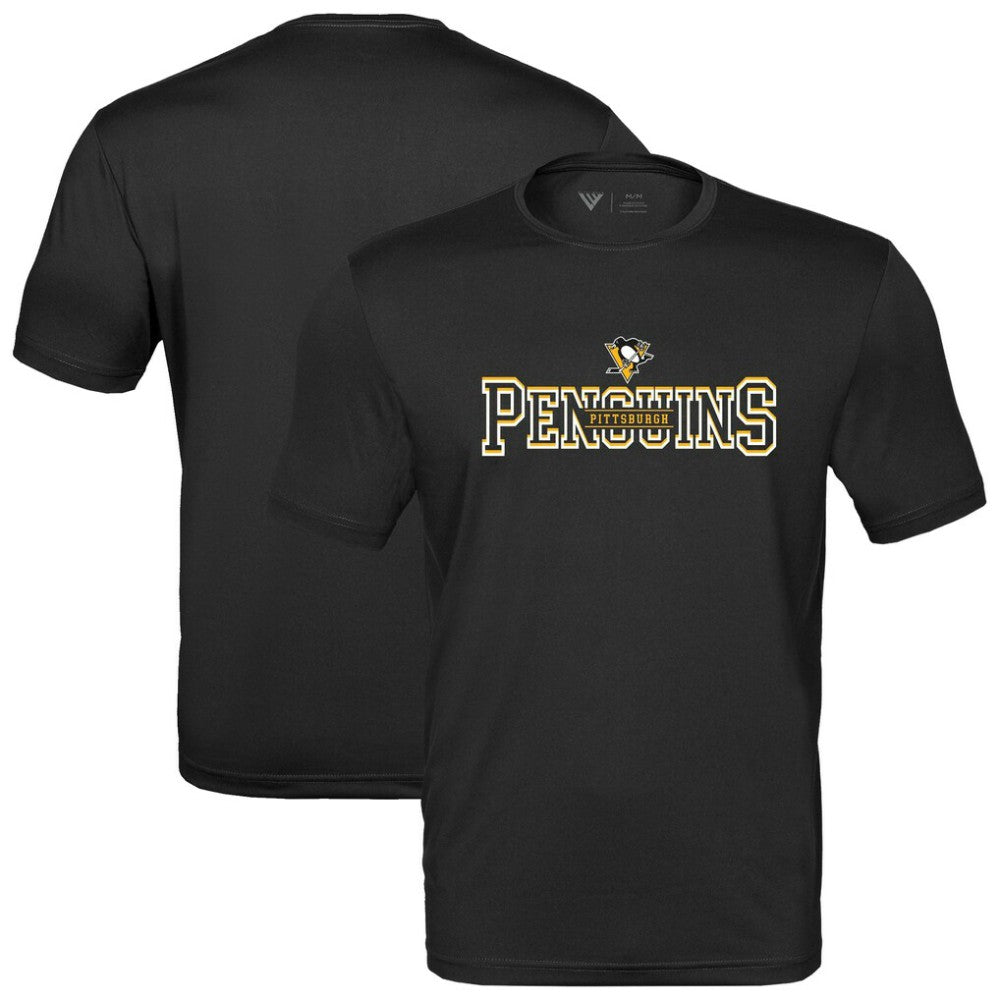 Pittsburgh Penguins Levelwear Anthem Journey Performance T-Shirt Black