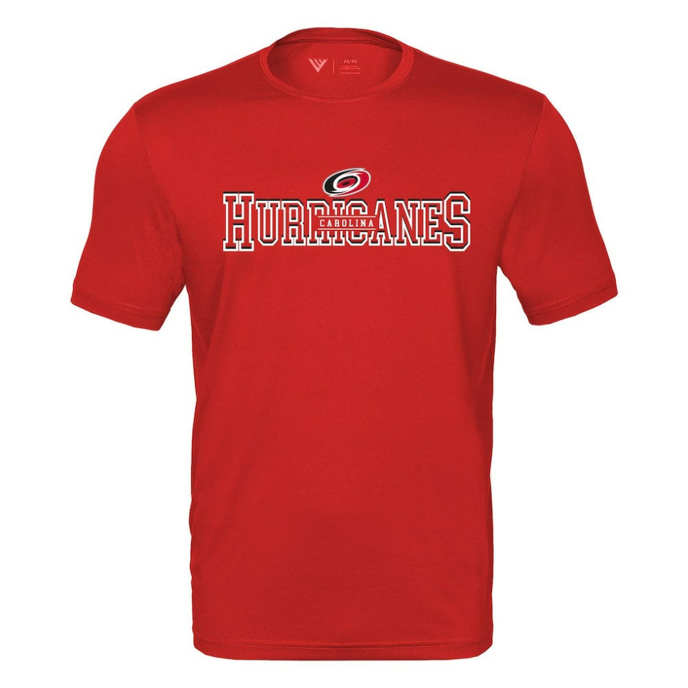 Carolina Hurricanes Levelwear Anthem Journey Performance T-Shirt Red