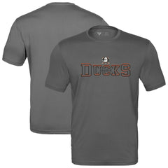 Anaheim Ducks Levelwear Anthem Journey Performance T-Shirt Charcoal