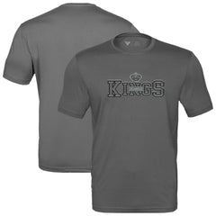 Los Angeles Kings Levelwear Anthem Journey Performance T-Shirt Charcoal