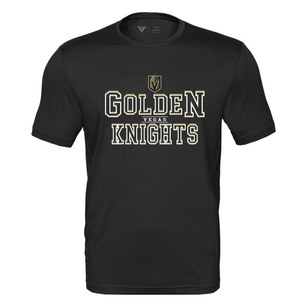 Vegas Golden Knights Levelwear Anthem Journey Performance T-Shirt Black