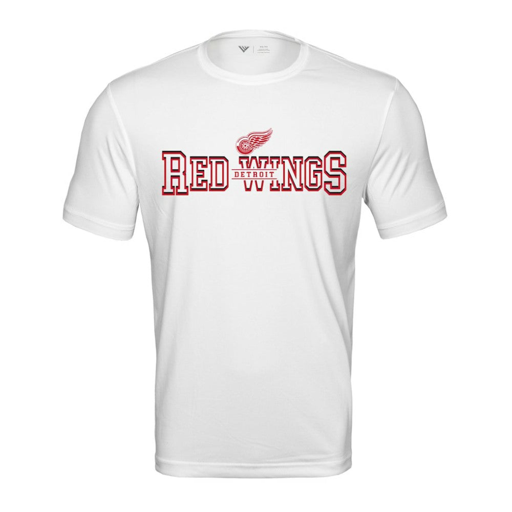 Detroit Red Wings Levelwear Anthem Journey Performance T-Shirt White