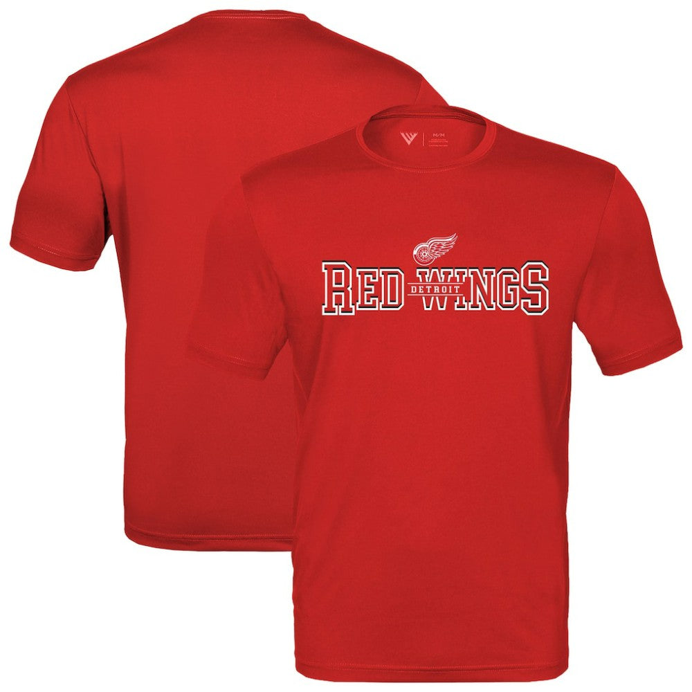 Detroit Red Wings Levelwear Anthem Journey Performance T-Shirt Red