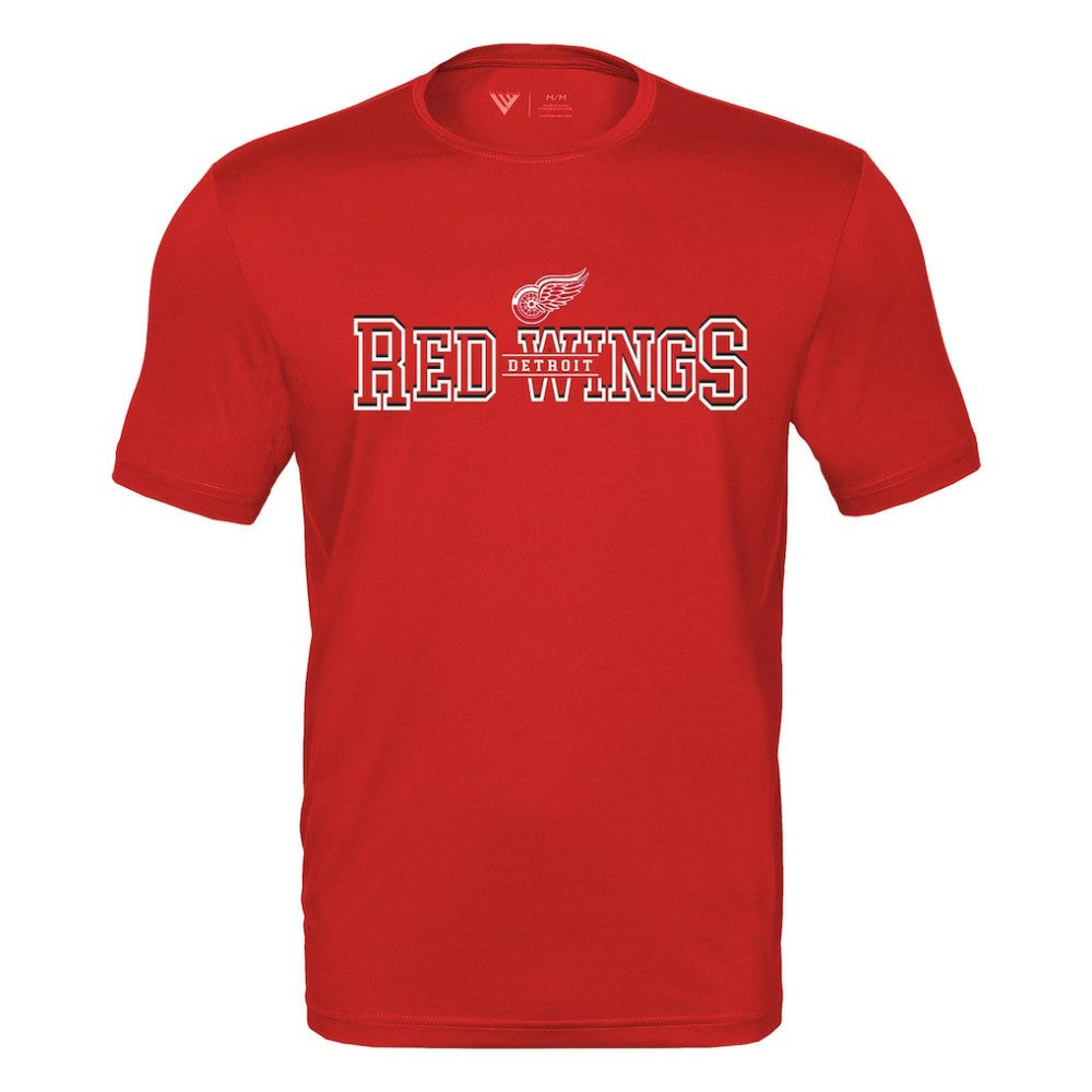 Detroit Red Wings Levelwear Anthem Journey Performance T-Shirt Red