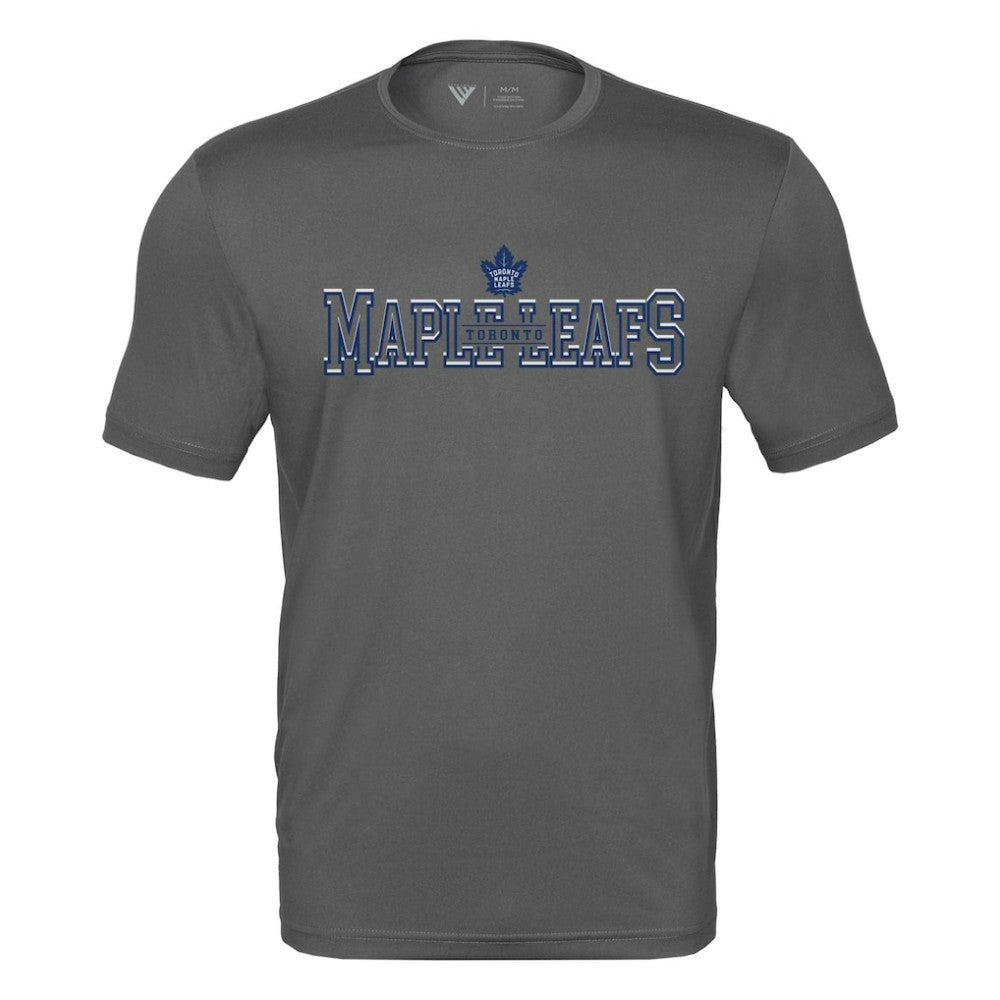 Toronto Maple Leafs Levelwear Anthem Journey Performance T-Shirt Charcoal