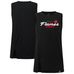 Calgary Flames Levelwear Women's Influx Monument Tank Top Black