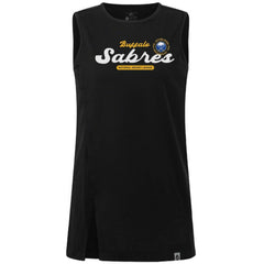 Buffalo Sabres Levelwear Women's Influx Monument Tank Top Black