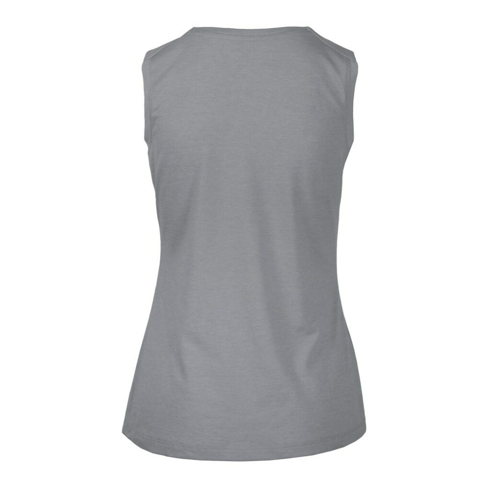 Seattle Kraken Levelwear Women's Macy Banner Arch Tank Top Gray