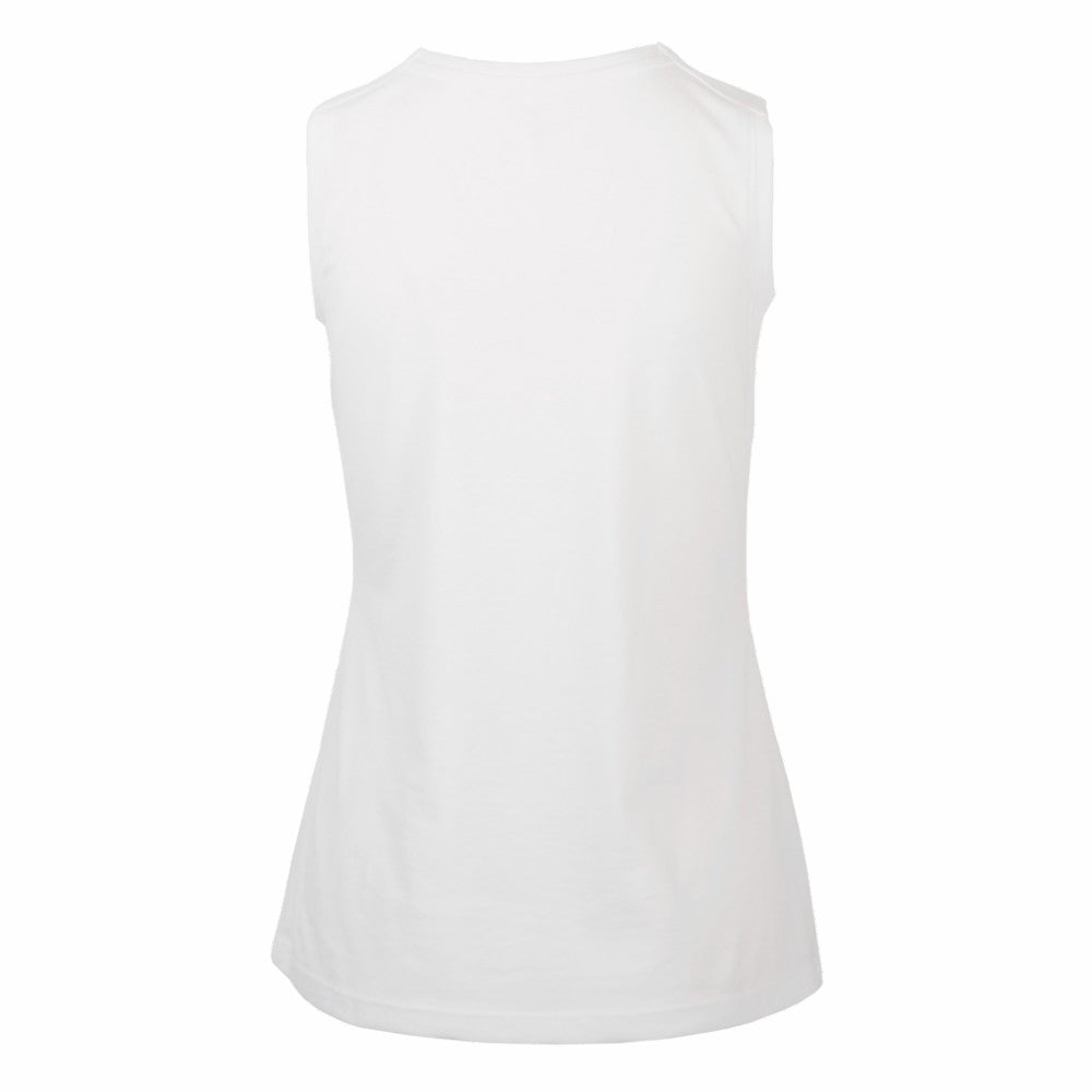 Tampa Bay Lightning Levelwear Women's Macy Banner Arch Tank Top White