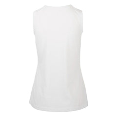 Vancouver Canucks Levelwear Women's Macy Banner Arch Tank Top White