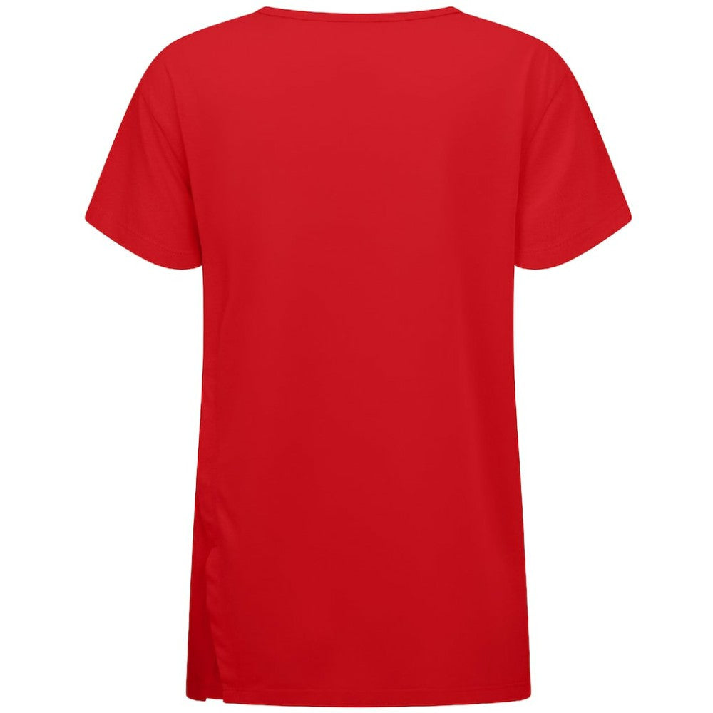 Carolina Hurricanes Levelwear Women's Influx Monument T-Shirt Red