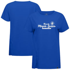 Toronto Maple Leafs Levelwear Women's Influx Monument T-Shirt Royal
