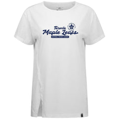 Toronto Maple Leafs Levelwear Women's Influx Monument T-Shirt White