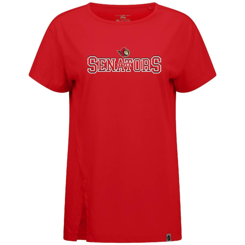 Ottawa Senators Levelwear Women's Influx Journey T-Shirt Red