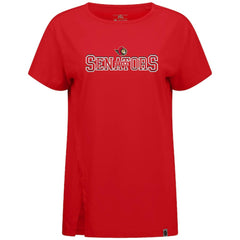 Ottawa Senators Levelwear Women's Influx Journey T-Shirt Red