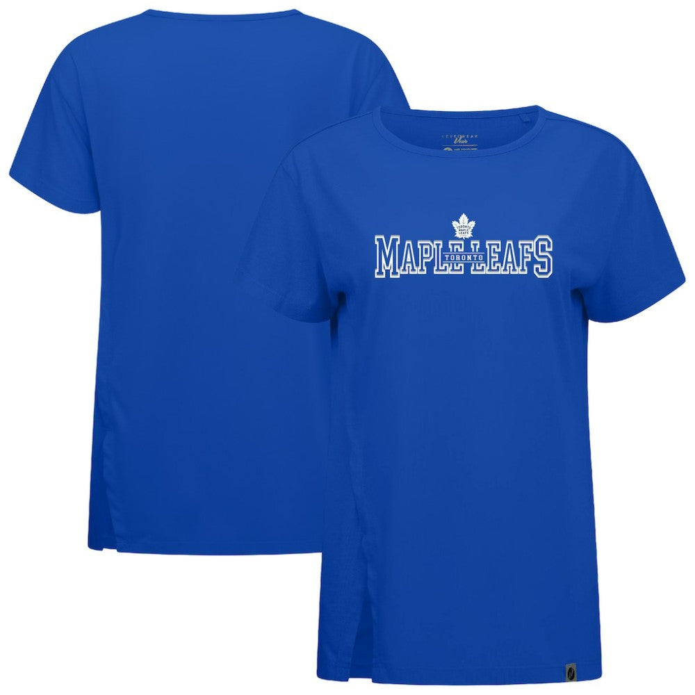 Toronto Maple Leafs Levelwear Women's Influx Journey T-Shirt Royal