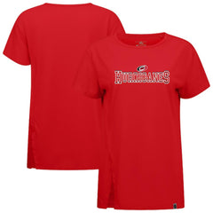 Carolina Hurricanes Levelwear Women's Influx Journey T-Shirt Red