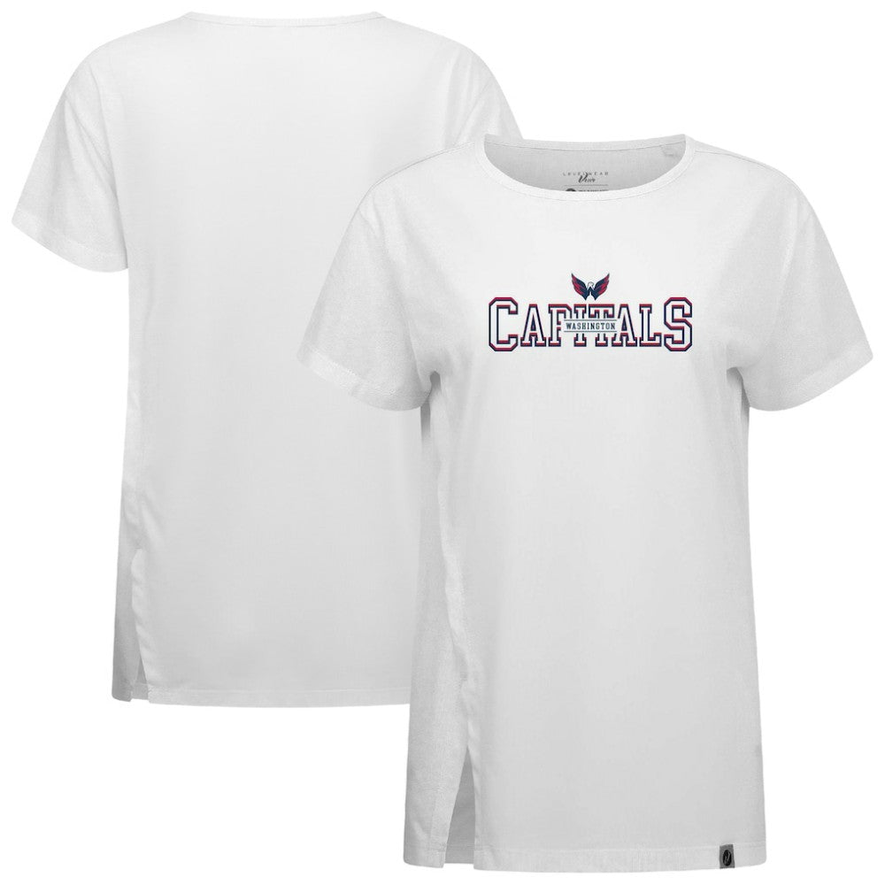 Washington Capitals Levelwear Women's Influx Journey T-Shirt White