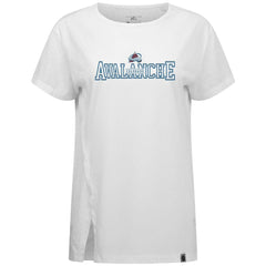 Colorado Avalanche Levelwear Women's Influx Journey T-Shirt White