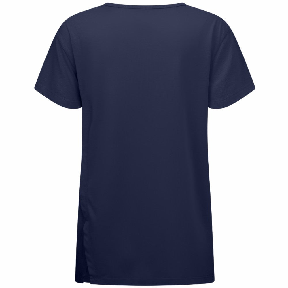 Winnipeg Jets Levelwear Women's Influx Journey T-Shirt Navy