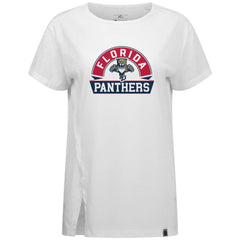 Florida Panthers Levelwear Women's Influx Banner Arch T-Shirt White