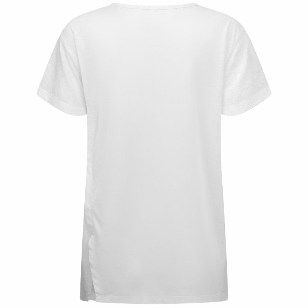 Buffalo Sabres Levelwear Women's Influx Banner Arch T-Shirt White