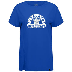 Toronto Maple Leafs Levelwear Women's Influx Banner Arch T-Shirt Royal