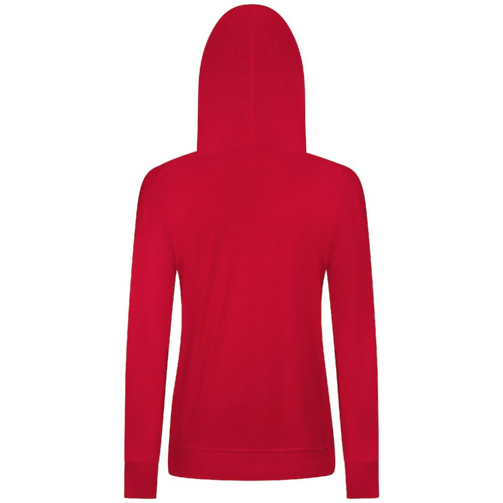 New Jersey Devils Levelwear Women's Relay Banner Arch Pullover Hoodie Red